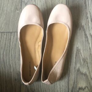 Mossimo pleather ballet flats Size 10